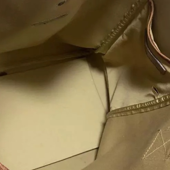 RALPH LAUREN Navy Blue Hunter Green Black Watch Plaid Oversized Camp Tote Bag - Picture 12 of 16